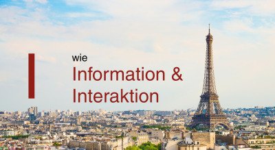 I wie Information & Interaktion: Vom Material zur Dramaturgie